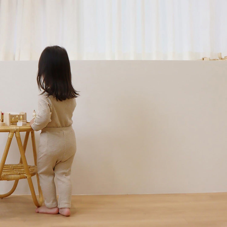 Ribbed Lounge and Beanie Set