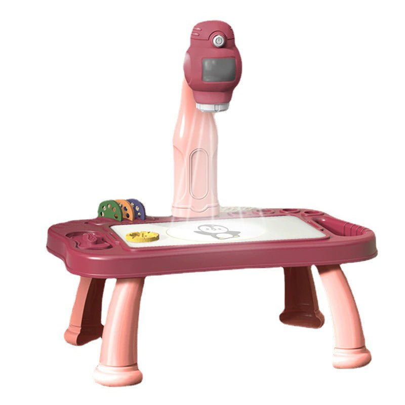 Kids Drawing Projector Table