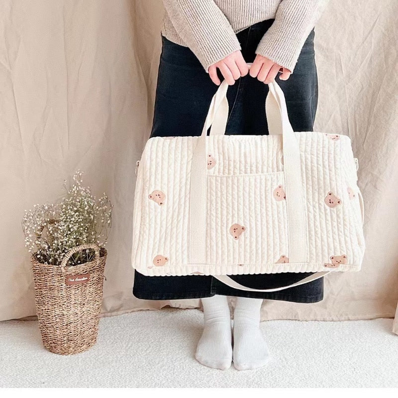 Travel Quilted Diaper Bag