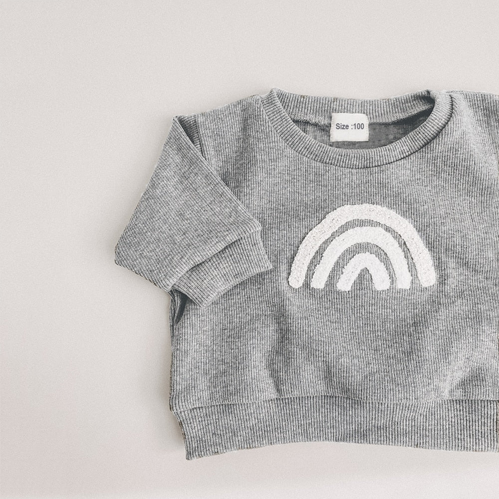 Sun and Rainbow Baby Lounge Set