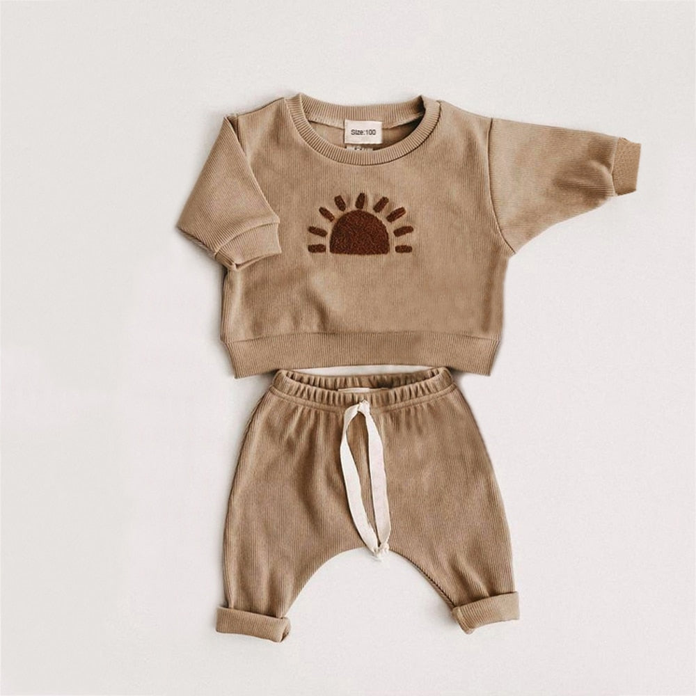 Sun and Rainbow Baby Lounge Set