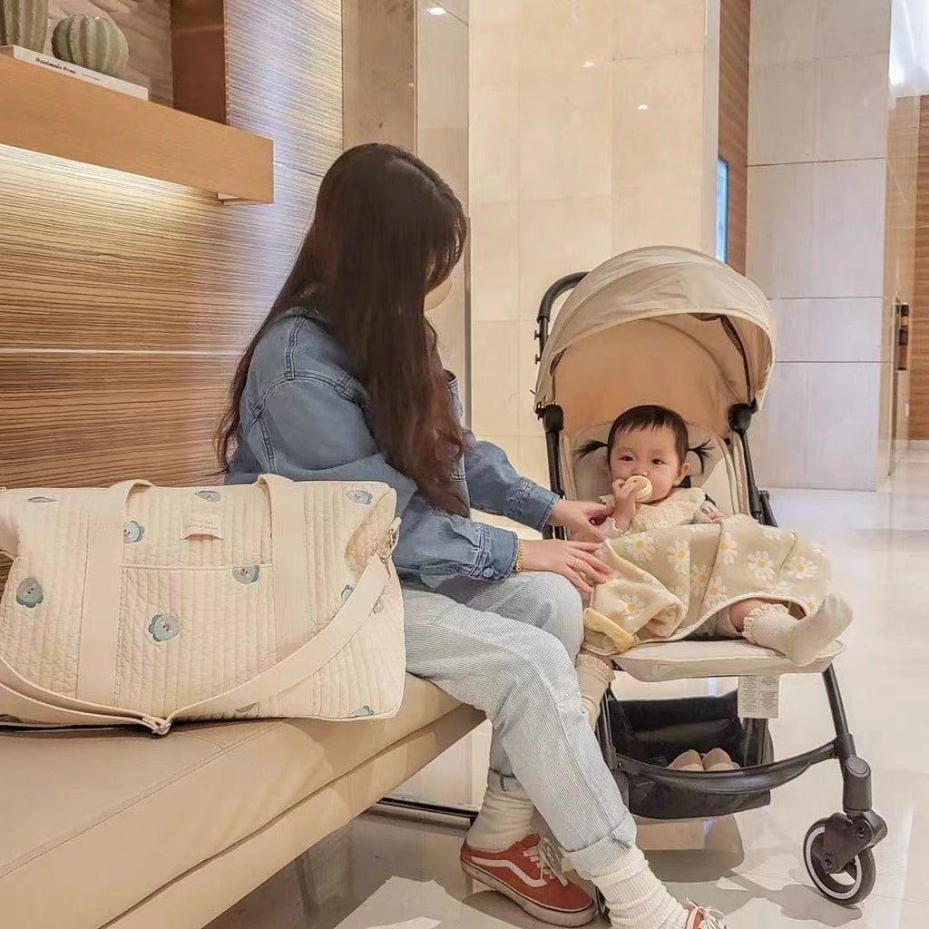 Travel Quilted Diaper Bag
