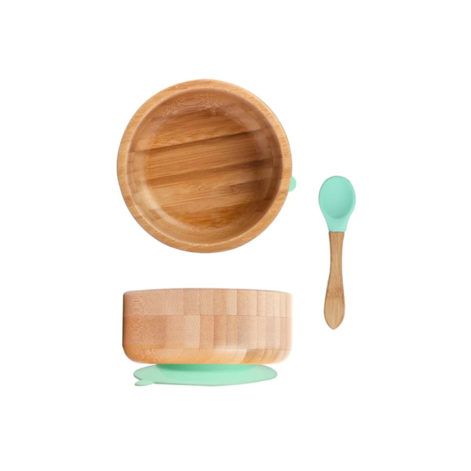 Bamboo Suction Bowl and Spoon