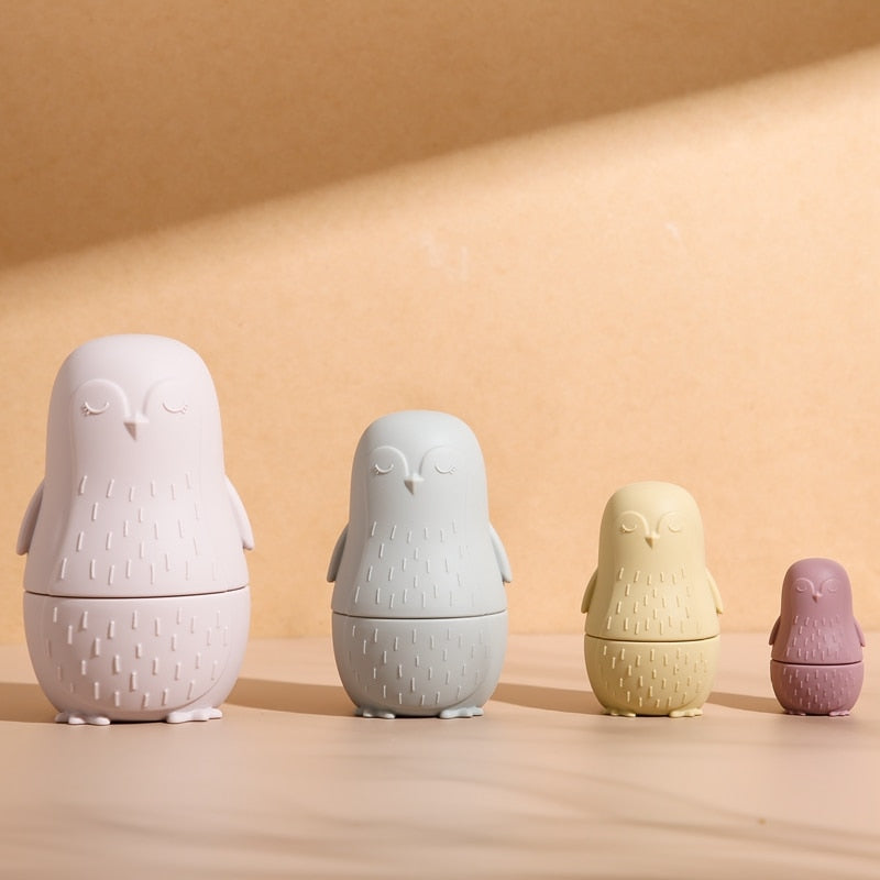 Silicone Nesting Birds