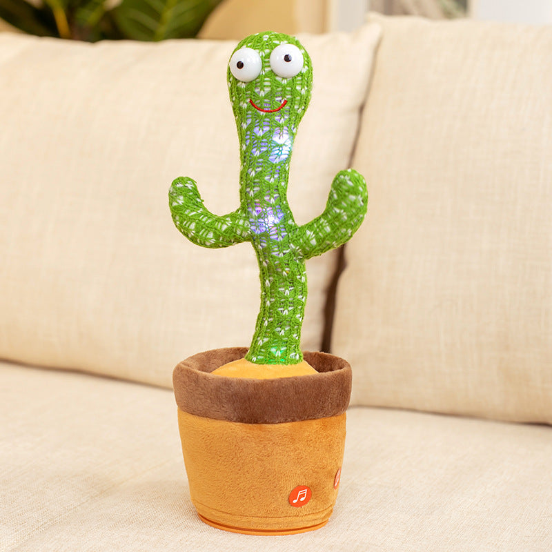 moving cactus Wiggling Talking Cactus, Christmas Cactus