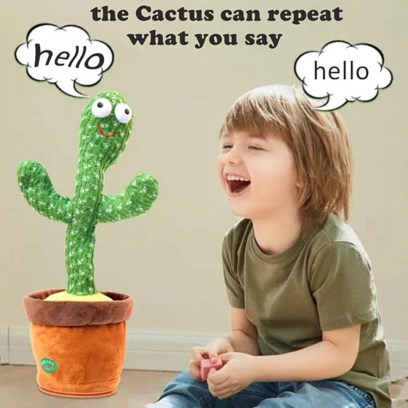 Wiggling Talking Cactus