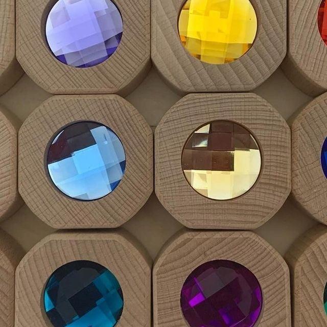Wooden Gem Blocks