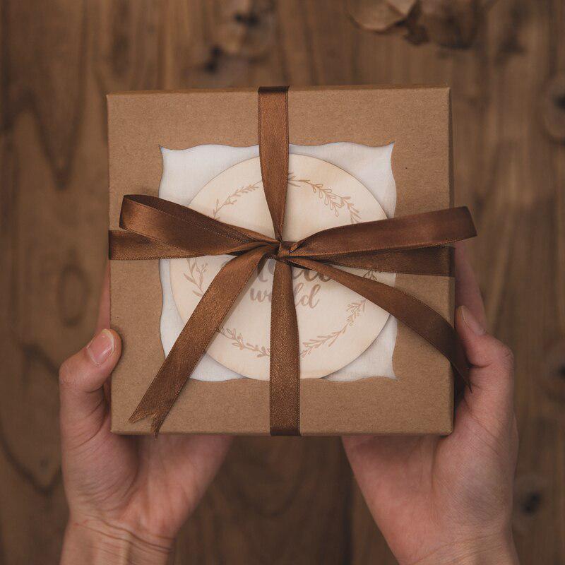 Wooden Milestones Photo Prop