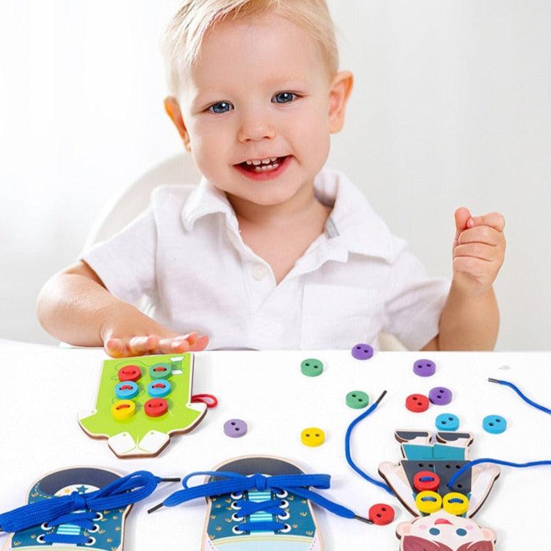 Wooden Threading Game – Little Pea Shop