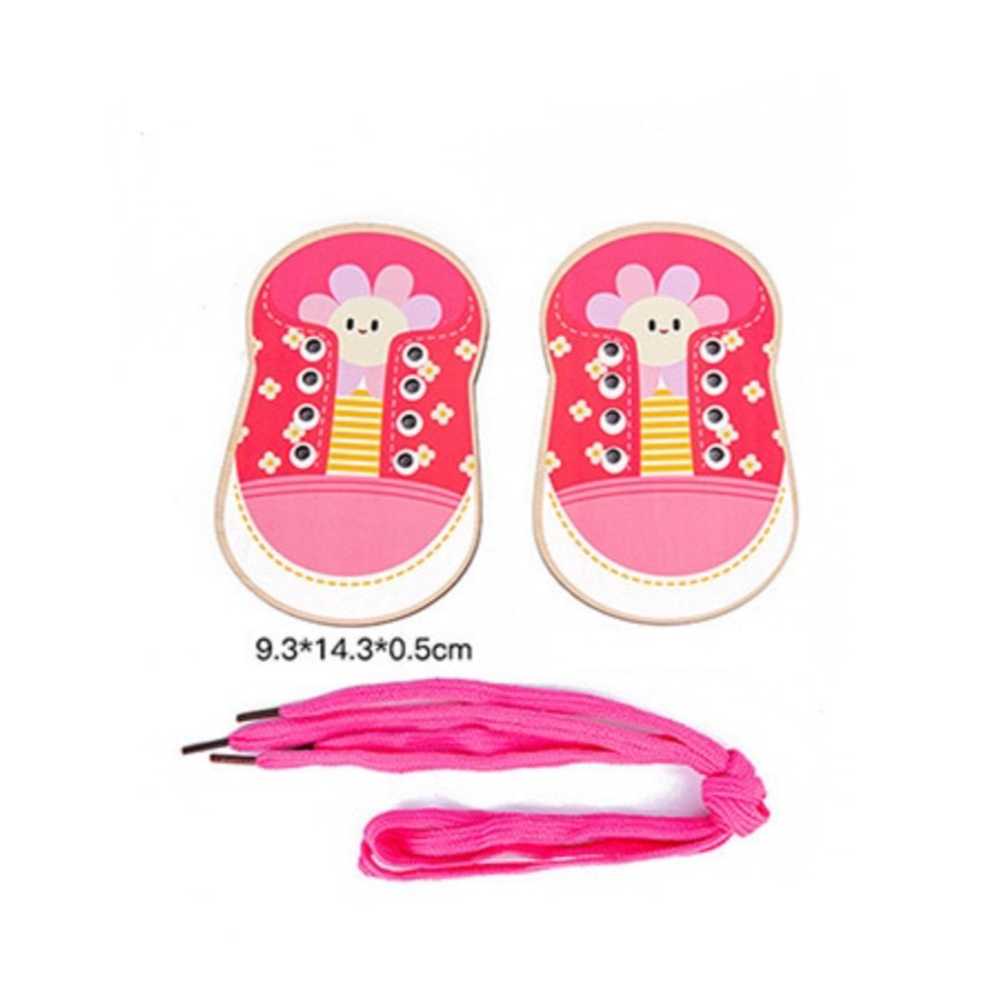 Wooden Threading Game