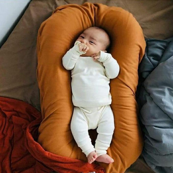75*45cm Baby Lounger Baby Nest for Newborn Baby Portable Baby Crib