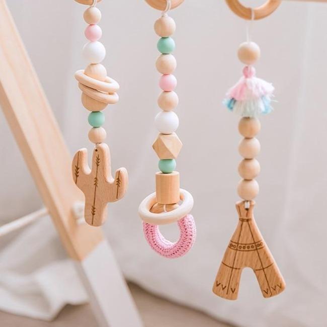 Hanging Wooden Toys
