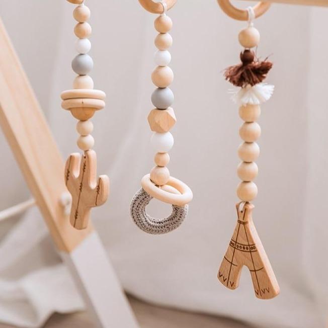 Hanging Wooden Toys