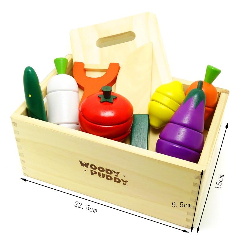 Wooden Food Pretend Play Set
