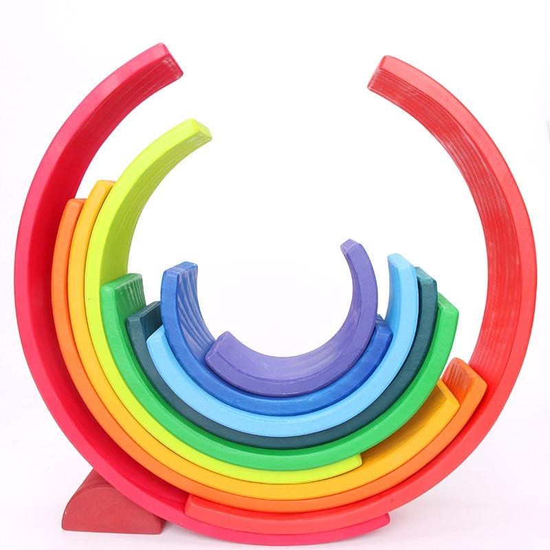 Large Wooden Rainbow