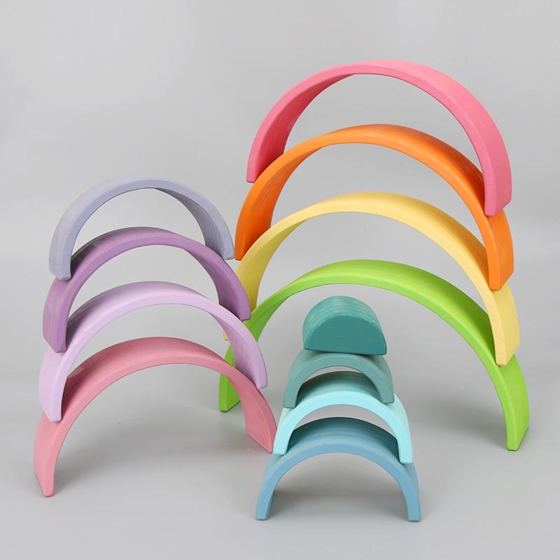 Large Wooden Rainbow