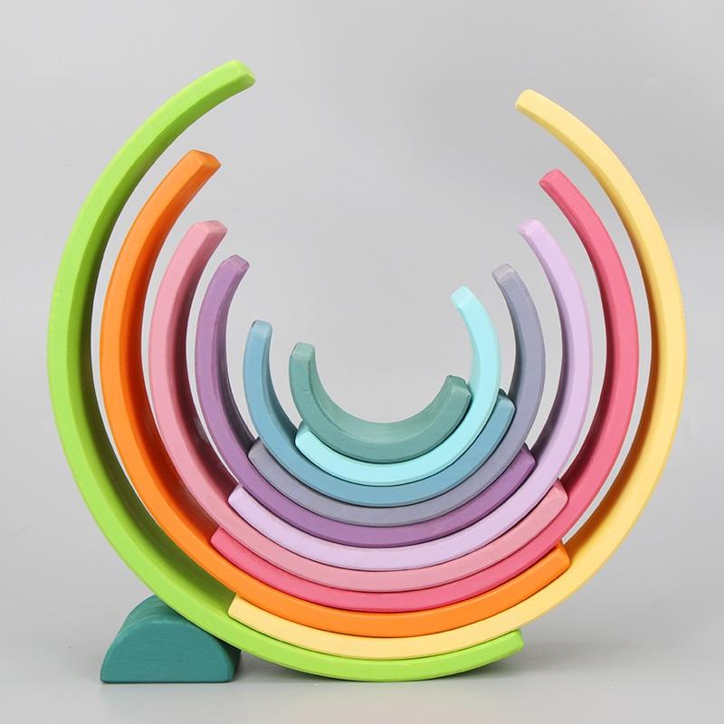 Large Wooden Rainbow