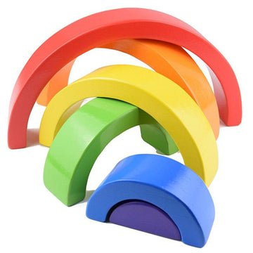 Medium Wooden Rainbow
