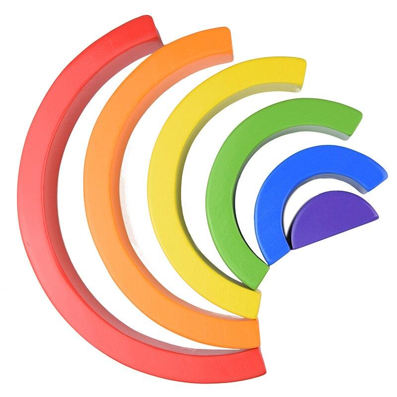 Medium Wooden Rainbow