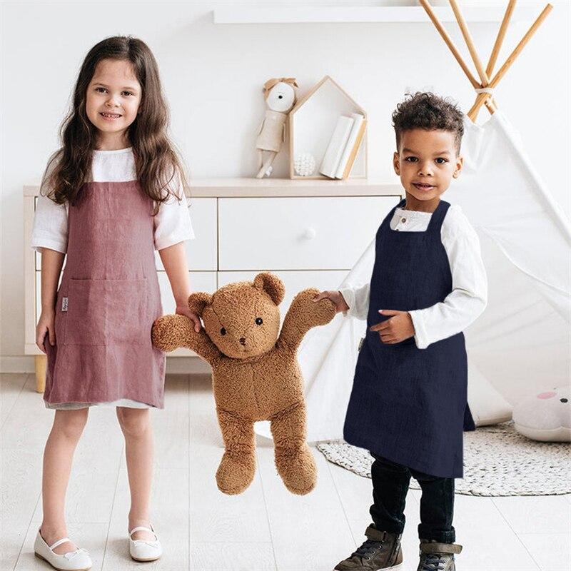 Mom and Me Linen Aprons