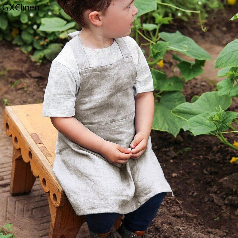 Mom and Me Linen Aprons