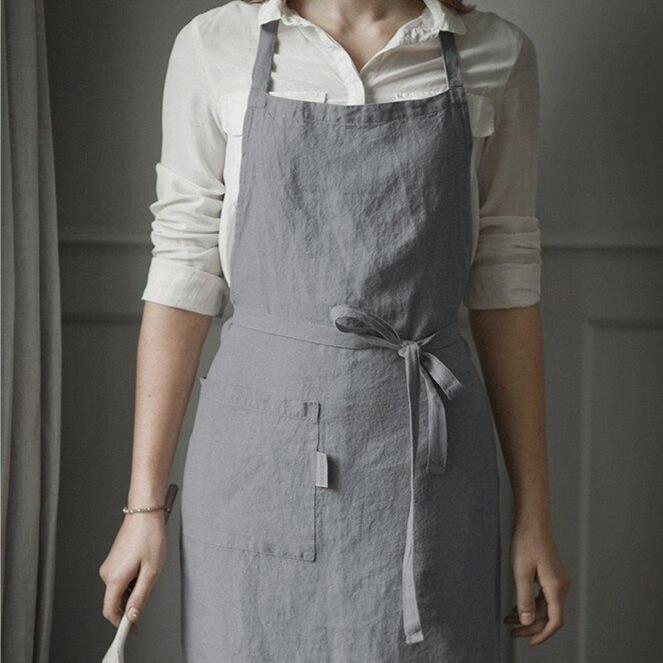 Mom and Me Linen Aprons