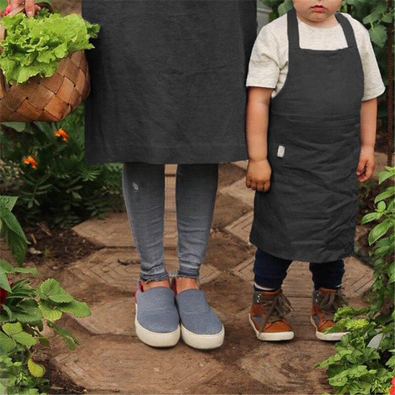 Mom and Me Linen Aprons