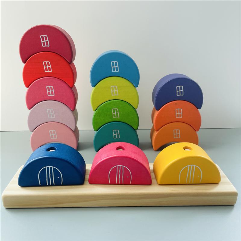 Moon Stacking Blocks