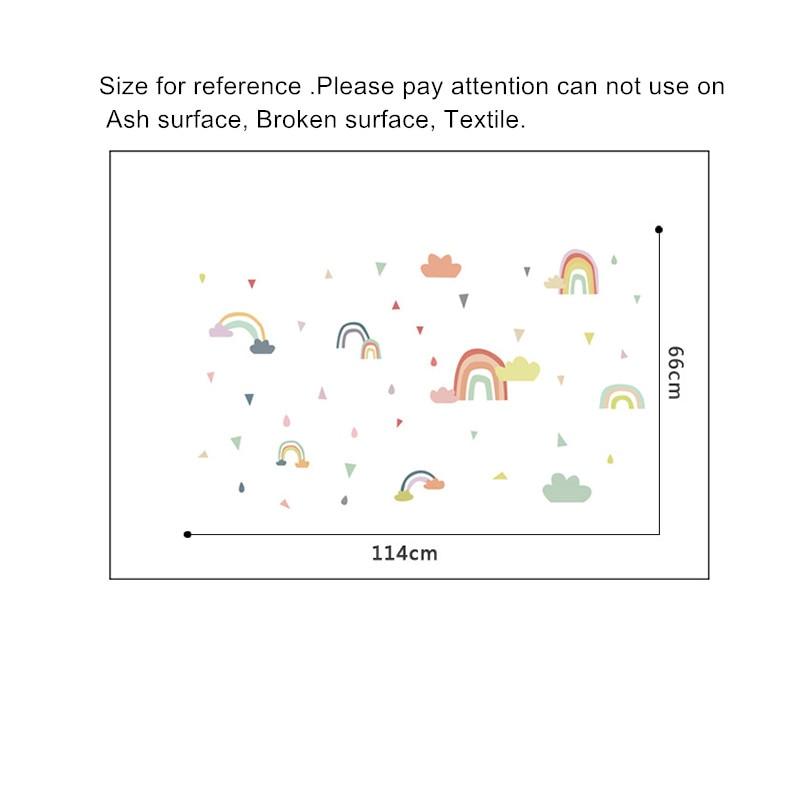 Rainbows and Clouds Wall Stickers