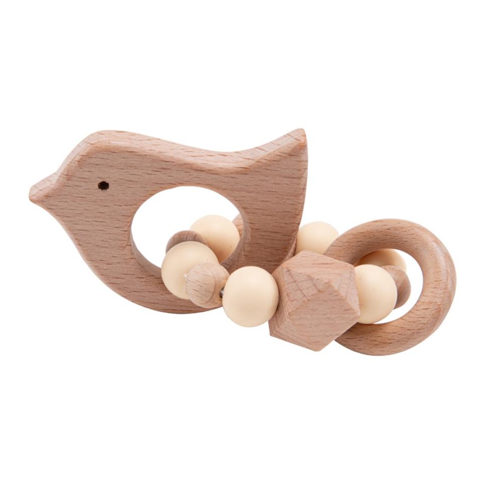 Silicone and Wood Teether