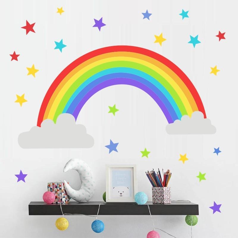 Somewhere Over the Rainbow Wall Sticker
