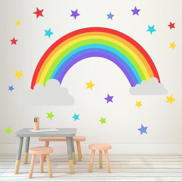 Somewhere Over the Rainbow Wall Sticker