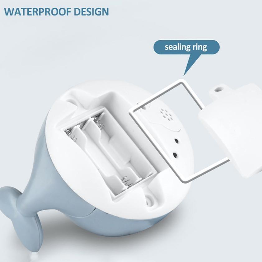 Sprinkler Whale Bath Toy