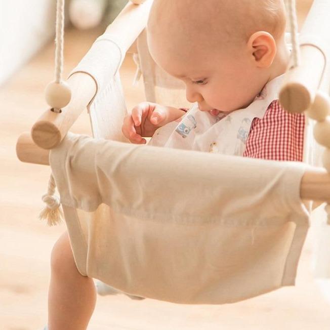Wooden Hanging Swing Chair
