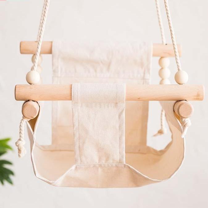 Wooden Hanging Swing Chair