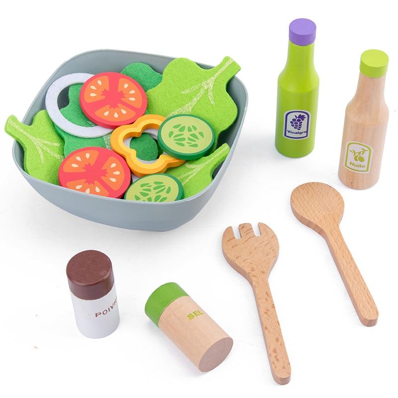 Wooden Kitchen Pretend Play Set