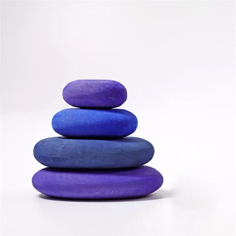 Wooden Stones Balance Blocks